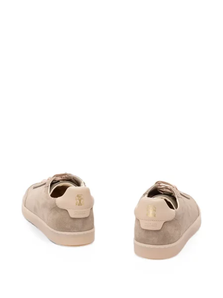 Sneakerși Brunello Cucinelli din piele de căprioară