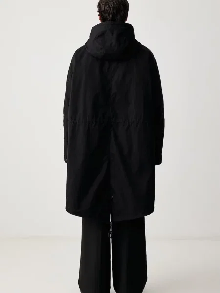 Fred Perry parka czarna