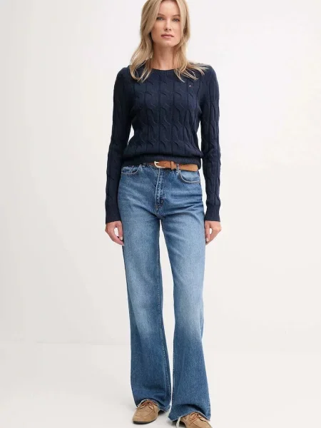 TOMMY HILFIGER Pulover albastru închis marină