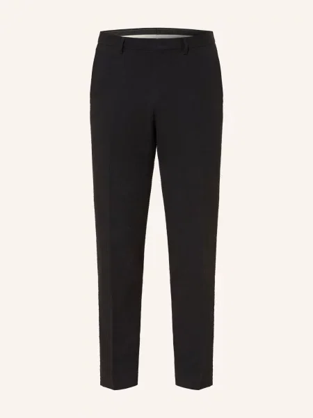 Hugo Slim Fit Kalhoty black černé