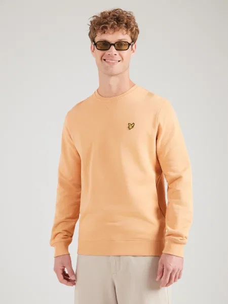 Lyle & Scott Mikina svetlooranžová