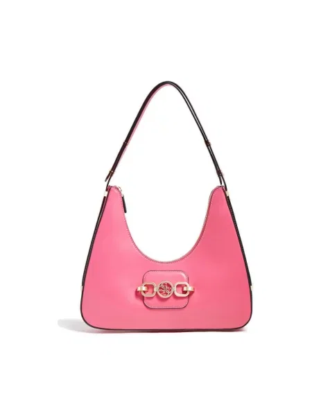 Torebka hobo Guess różowa