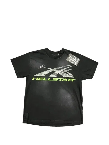 Tričko Hellstar s potiskem černé