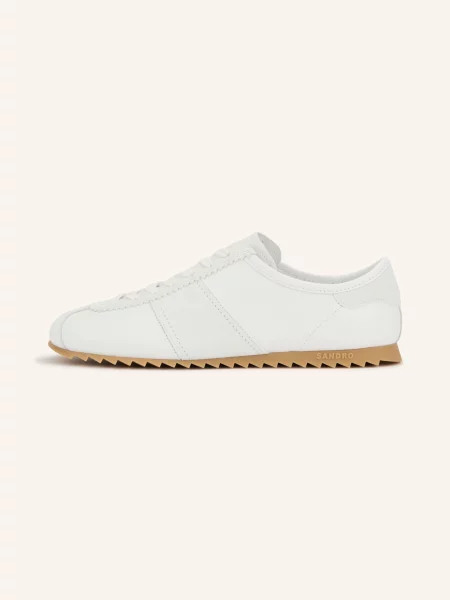 Sandro Sneakersy weiss białe
