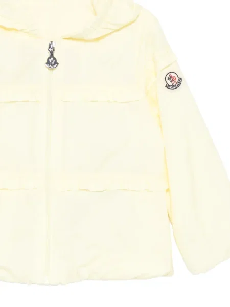 Kurtka dziecięca Moncler Enfant żółta