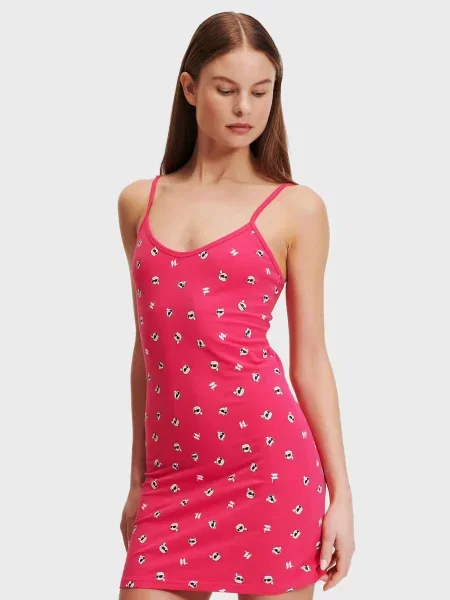 Нічна сорочка Karl Lagerfeld рожева