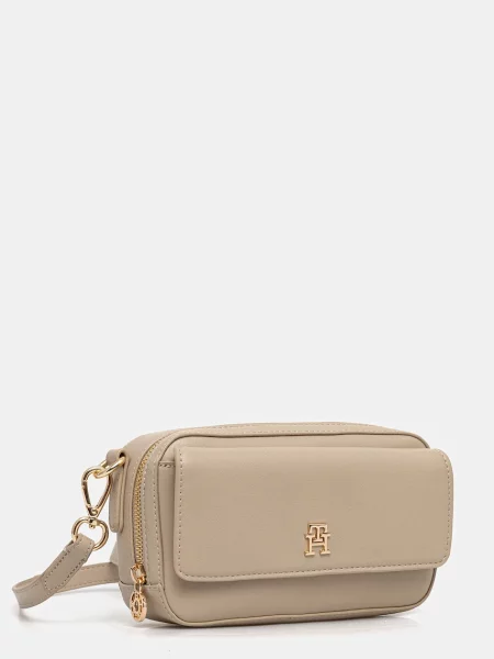 Tommy Hilfiger Geantă poștaș TH ICON bej
