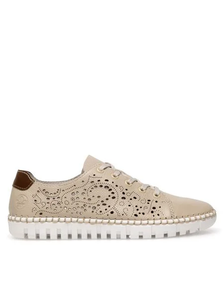 Pantofi Rieker bej