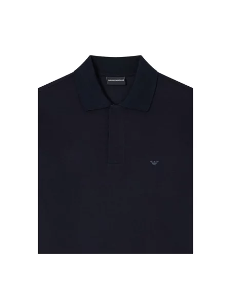 Koszulka polo Emporio Armani niebieska