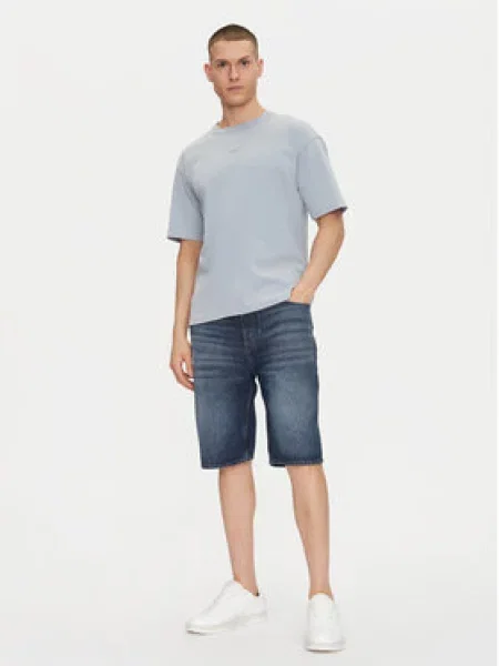 HUGO Džínové šortky Skate Tmavomodrá Straight Fit