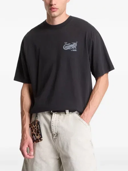 Tricou Vans cu imagine negru