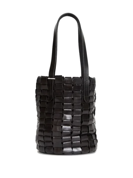 Geantă bucket Dragon Diffusion din piele negru