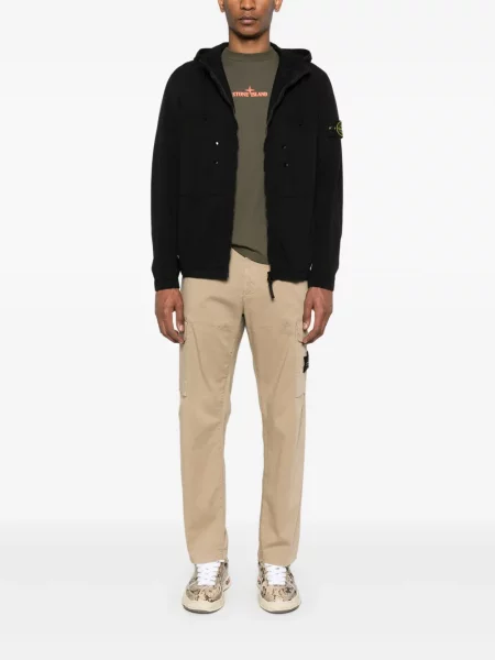 Pantaloni Stone Island cu strasuri