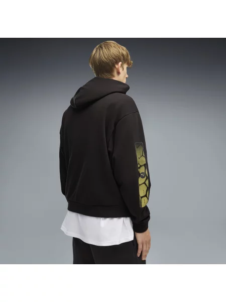 MÄ™ska bluza z kapturem PUMA Sport Boxy Graphic Fleece Akcesoria S czarny
