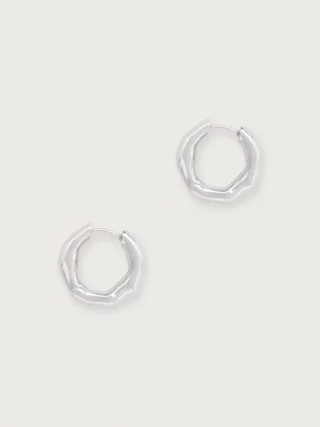 Calvin Klein kolczyki ze stali nierdzewnej Fluid Forms