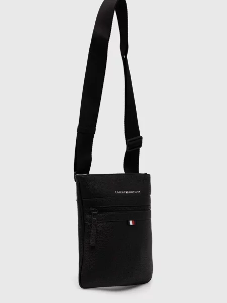TOMMY HILFIGER Taška cez rameno čierna