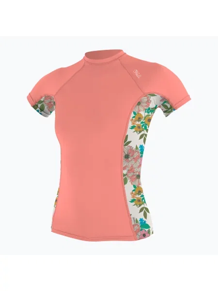 Tricou de înot pentru femei O'Neill Side Print Rash Guard desert flower/cara floral
