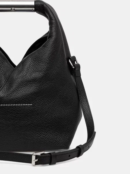 Maison Margiela torebka skórzana czarna