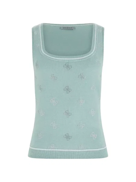 Stras top Guess verde
