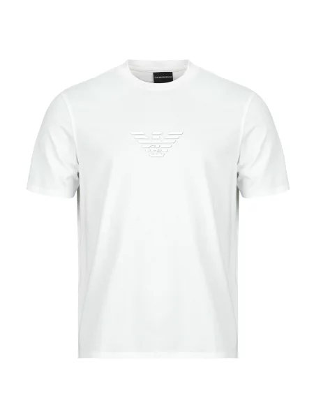 Majica Emporio Armani s kratkimi rokavi bela