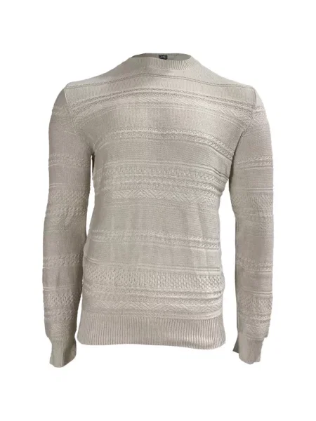 Pulover A.p.c. cu dungi cu decolteu rotund