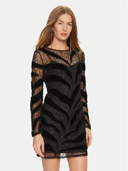 Marciano Guess Коктейлна рокля черен