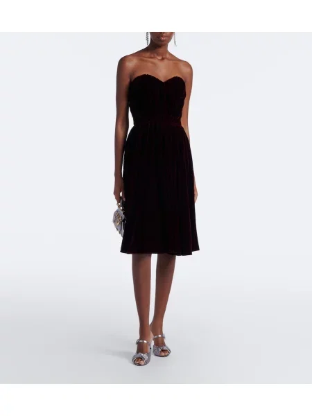 Aksamitna sukienka Dolce&gabbana