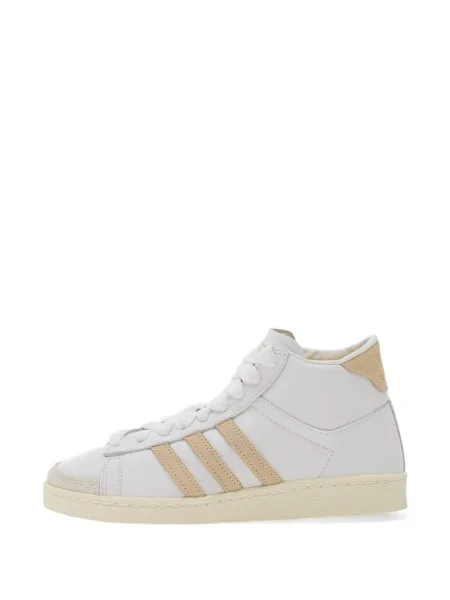 Kapelusz Adidas w paski retro biały