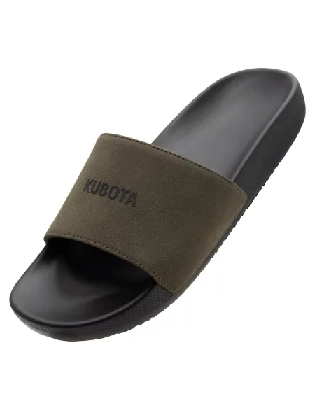 Klapki Kubota Premium Urban Essence Khaki 45 zielone
