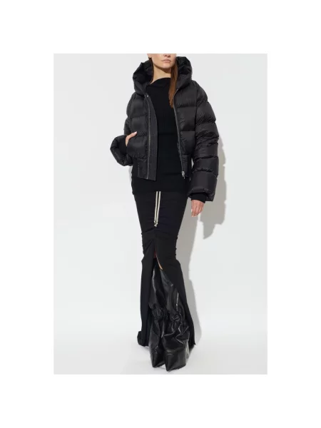Kurtka Rick Owens ze sznurkiem czarna