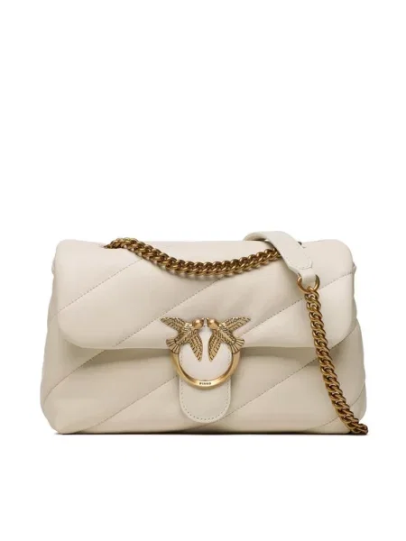 Crossbody torbica Pinko bela