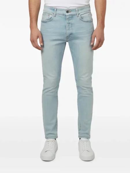 Blugi skinny Amiri skinny fit albastru