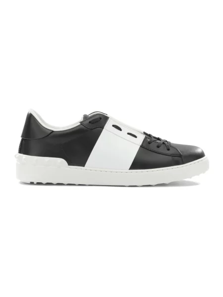 Sneakersy Valentino Garavani skórzane czarne