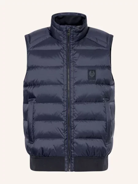 Belstaff Péřová Vesta Compound tmavě modrá
