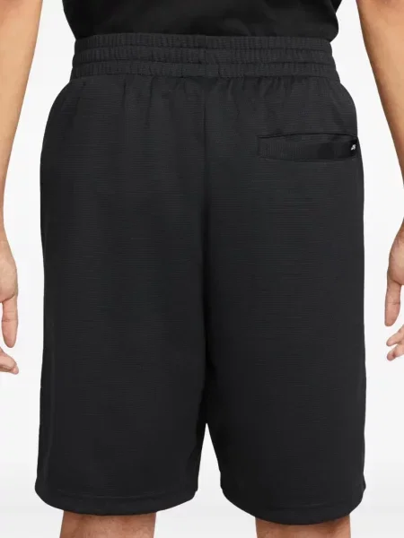 Běžecké fleecové tričko s potiskem Nike s potiskem černé