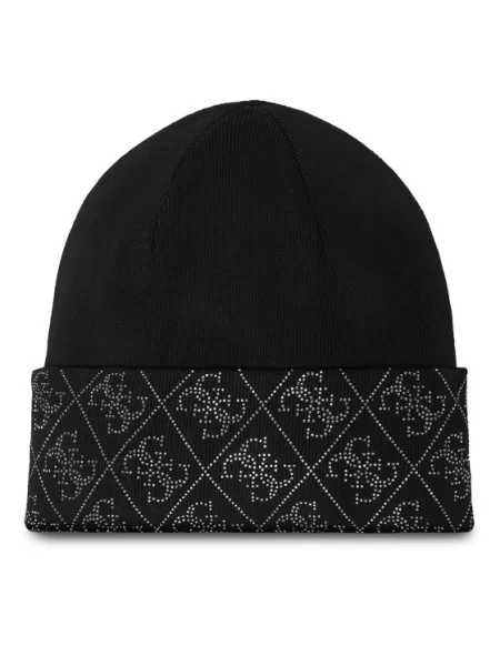 Шапка Guess NORA черно