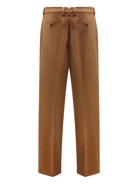 Pantaloni chino Ami Paris maro