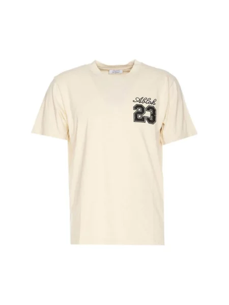 Koszulka Off-white z nadrukiem biała