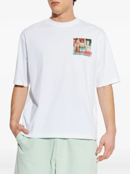 Tricou Dsquared2 alb
