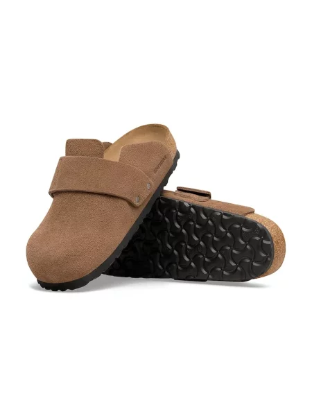 Замшевые мюли Birkenstock