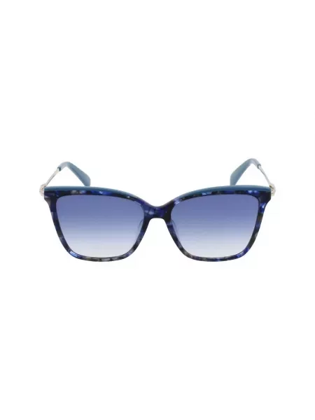 Okulary przeciwsłoneczne Longchamp niebieskie