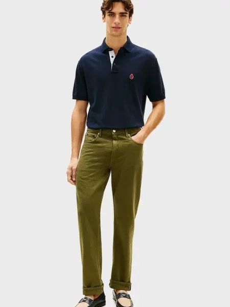 Классическое поло Tommy Hilfiger синее