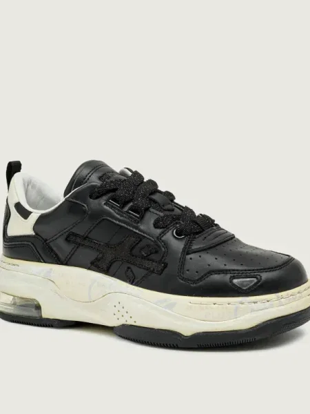 Premiata Teniși din piele DRAKED negru