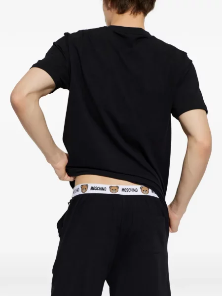 Piżama Moschino czarna