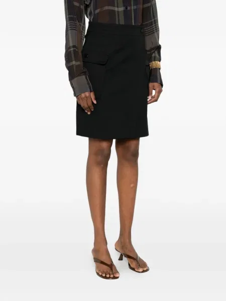 Mini fusta mini Max Mara mini negru