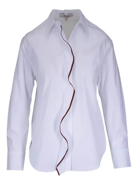 Cămașă Dorothee Schumacher cu volane alb