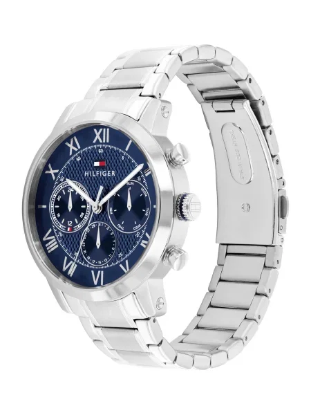 TOMMY HILFIGER Ceas analogic OXFORD albastru argintiu