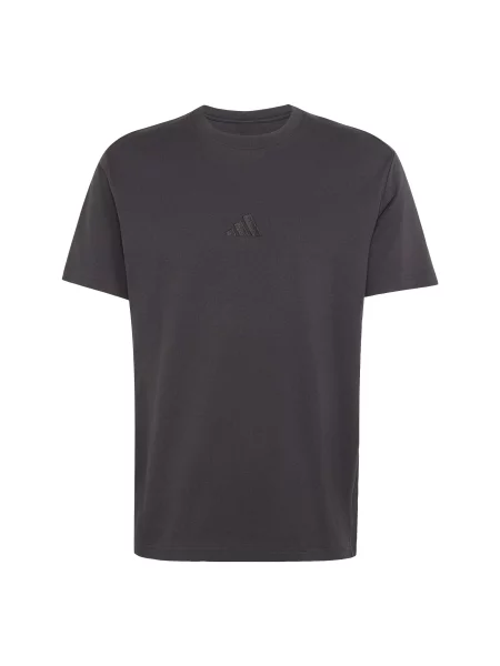 Πουκάμισο Adidas Sportswear με αυτόγραφο μαύρο