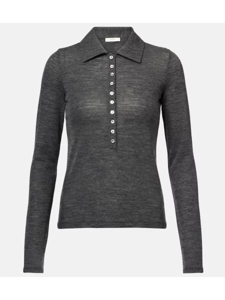 Przezroczysty top Vince szary