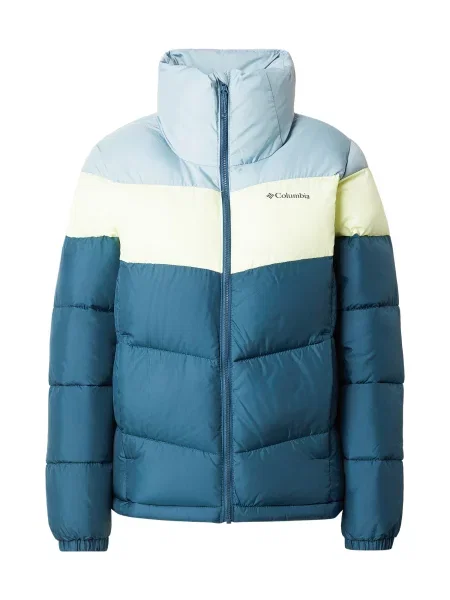 COLUMBIA Geacă outdoor Puffect II deschis / închis / galben citron albastru